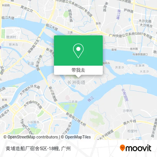 黄埔造船厂宿舍5区-18幢地图