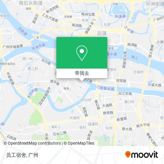 员工宿舍地图