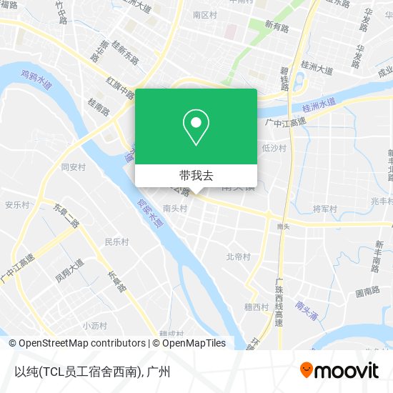 以纯(TCL员工宿舍西南)地图