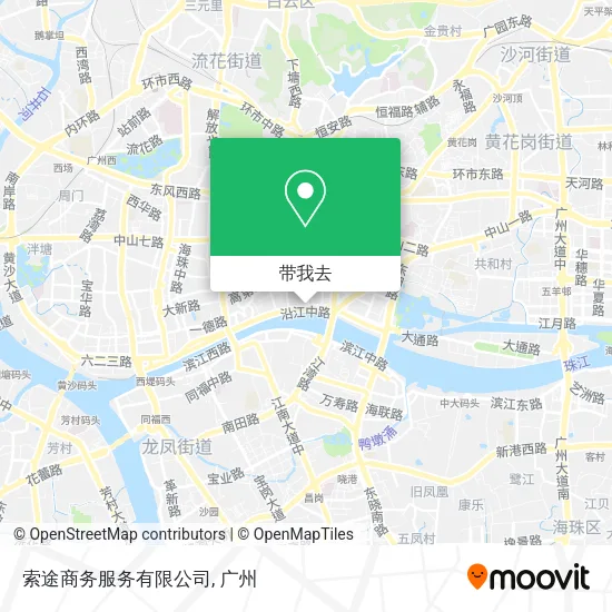 索途商务服务有限公司地图