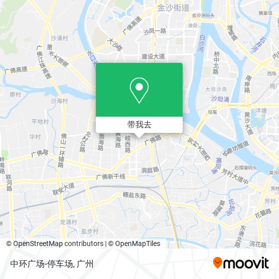 中环广场-停车场地图