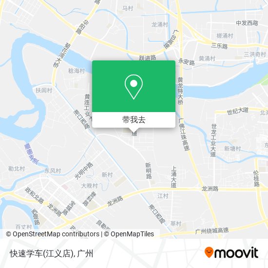 快速学车(江义店)地图