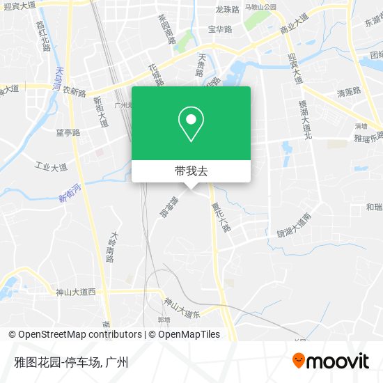 雅图花园-停车场地图