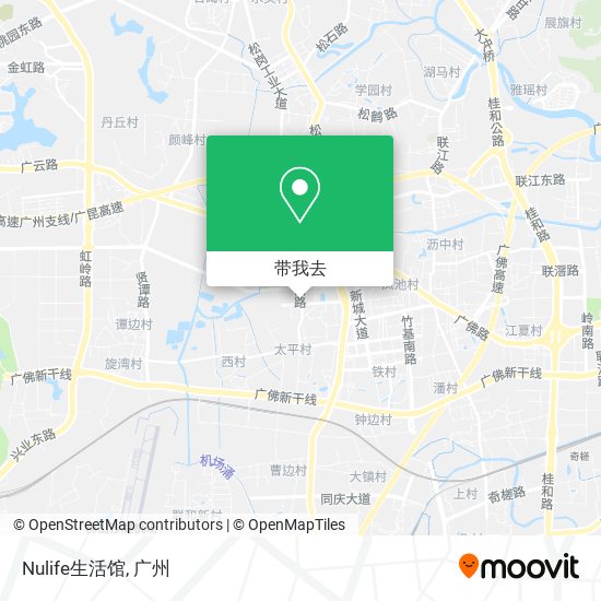 Nulife生活馆地图