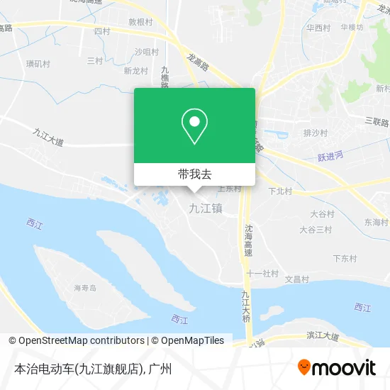 本治电动车(九江旗舰店)地图