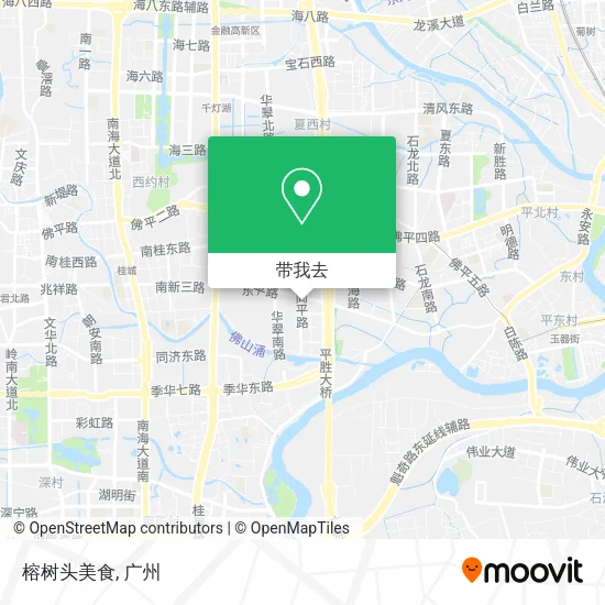 榕树头美食地图