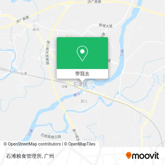石滩粮食管理所地图