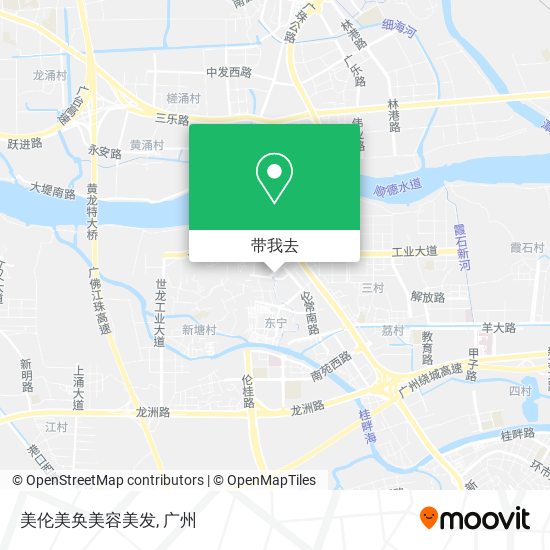 美伦美奂美容美发地图