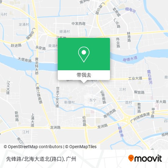 先锋路/北海大道北(路口)地图