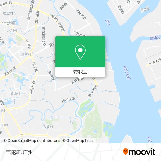 韦陀庙地图