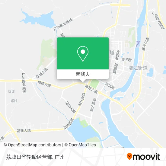 荔城日华轮胎经营部地图