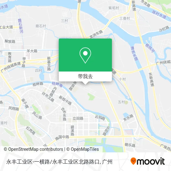 永丰工业区-一横路/永丰工业区北路路口地图