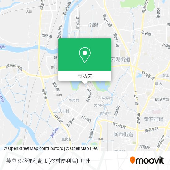 芙蓉兴盛便利超市(岑村便利店)地图
