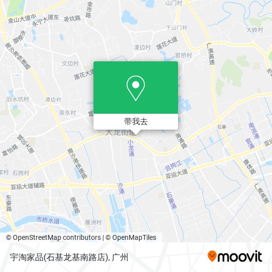 宇淘家品(石基龙基南路店)地图