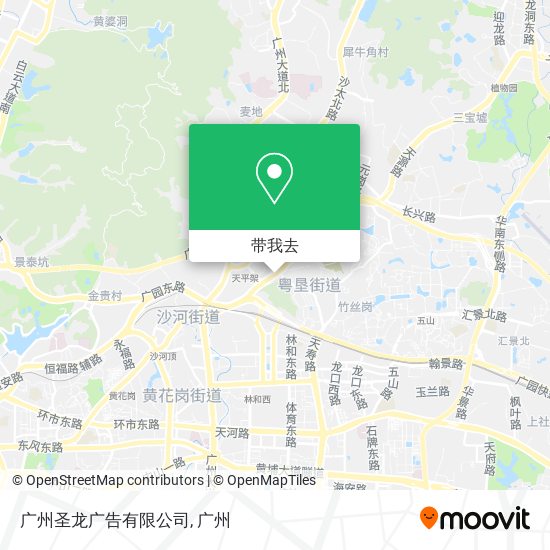 广州圣龙广告有限公司地图