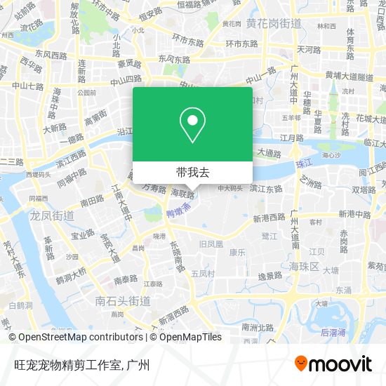 旺宠宠物精剪工作室地图
