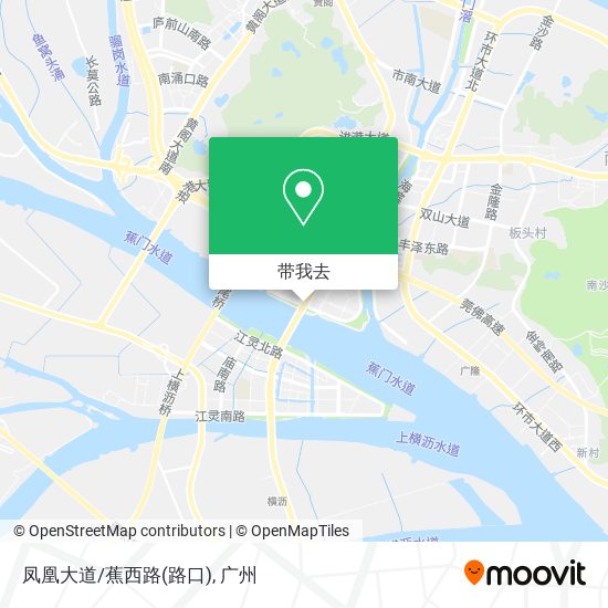 凤凰大道/蕉西路(路口)地图