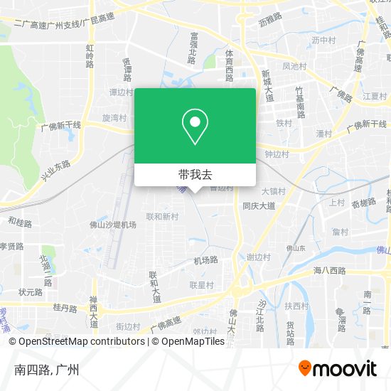 南四路地图