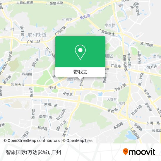 智旅国际(万达影城)地图