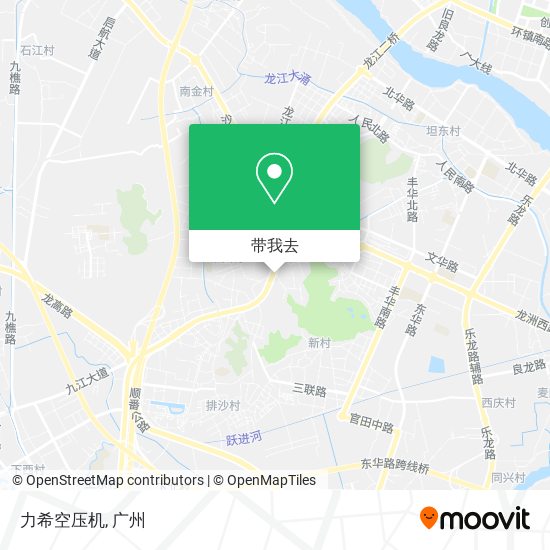 力希空压机地图