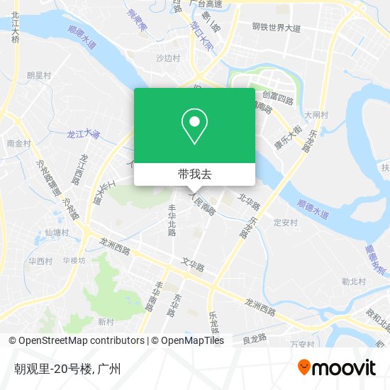 朝观里-20号楼地图
