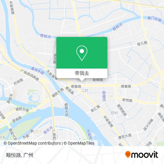 顺恒路地图