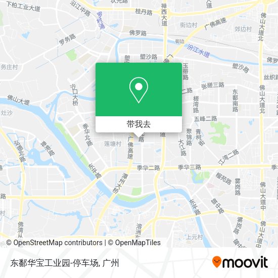 东鄱华宝工业园-停车场地图