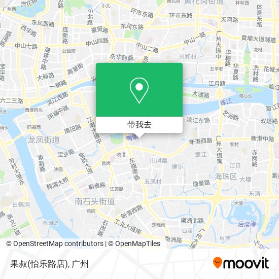 果叔(怡乐路店)地图