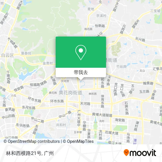 林和西横路21号地图