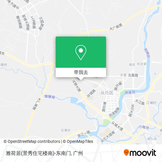 雅荷居(景秀住宅楼南)-东南门地图