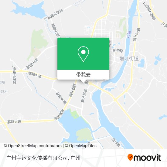 广州宇运文化传播有限公司地图