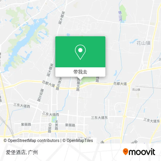 爱堡酒店地图