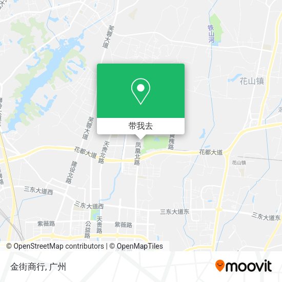 金街商行地图