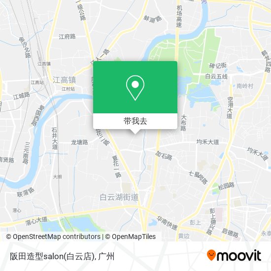 阪田造型salon(白云店)地图