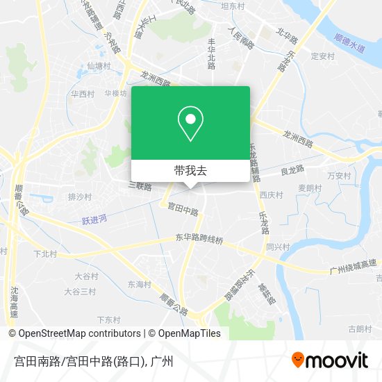 宫田南路/宫田中路(路口)地图