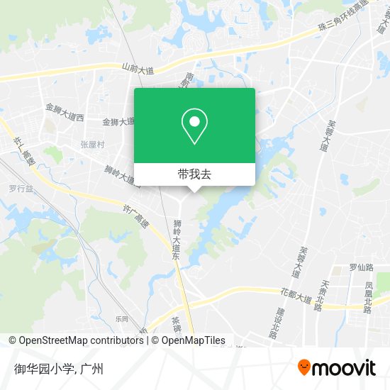 御华园小学地图