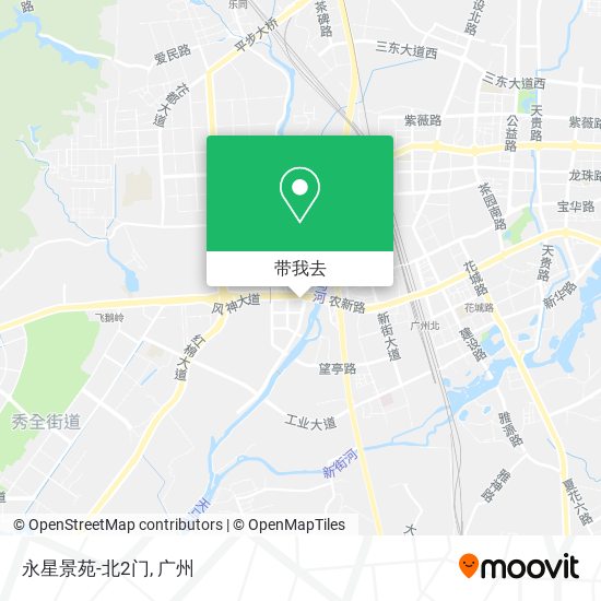 永星景苑-北2门地图