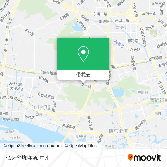 弘运华坑堆场地图