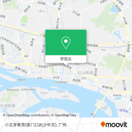 小豆芽教育(家门口的少年宫)地图
