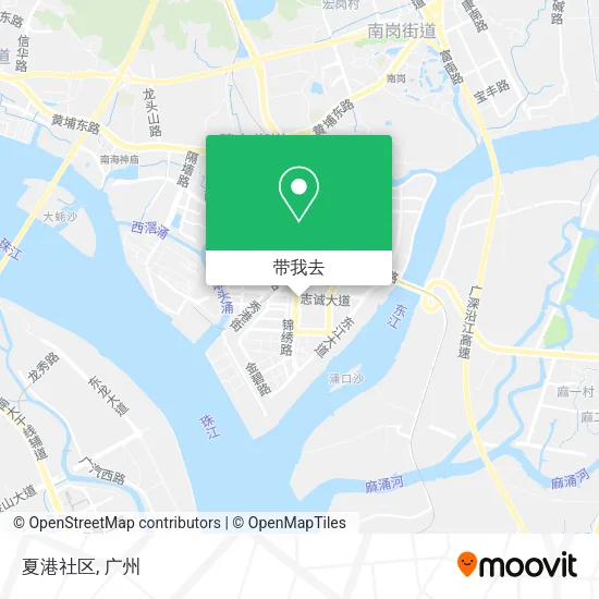 夏港社区地图