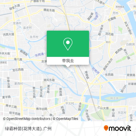绿霸种苗(花博大道)地图