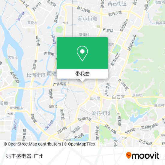 兆丰盛电器地图