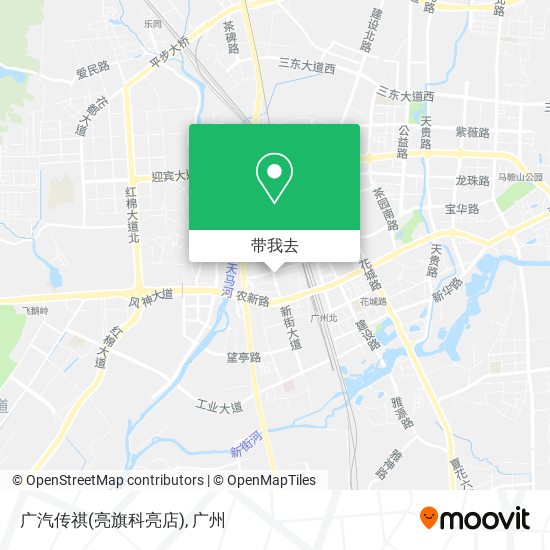 广汽传祺(亮旗科亮店)地图