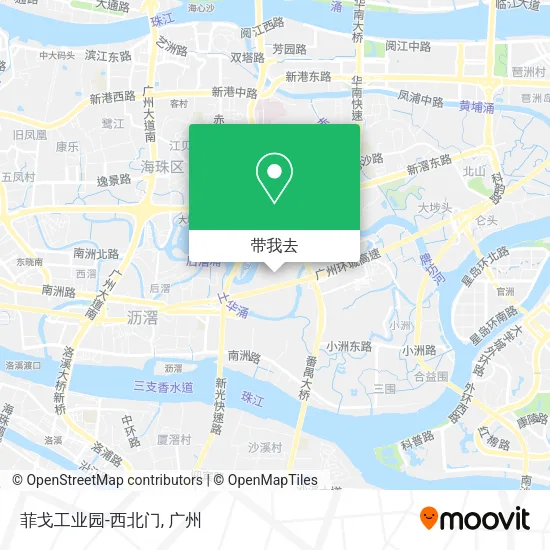 菲戈工业园-西北门地图