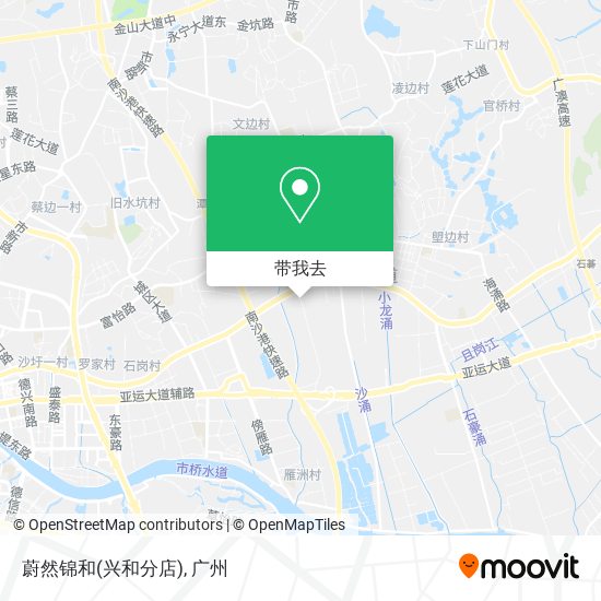 蔚然锦和(兴和分店)地图