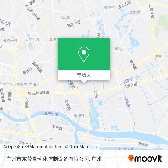 广州市东莹自动化控制设备有限公司地图