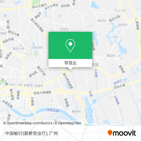 中国银行(新桥营业厅)地图