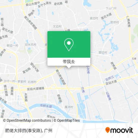 肥佬大排挡(泰安路)地图
