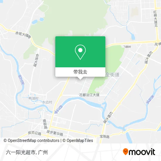 六一阳光超市地图