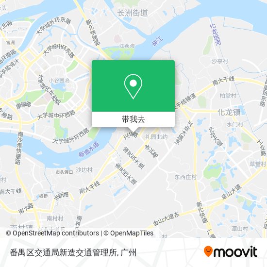 番禺区交通局新造交通管理所地图